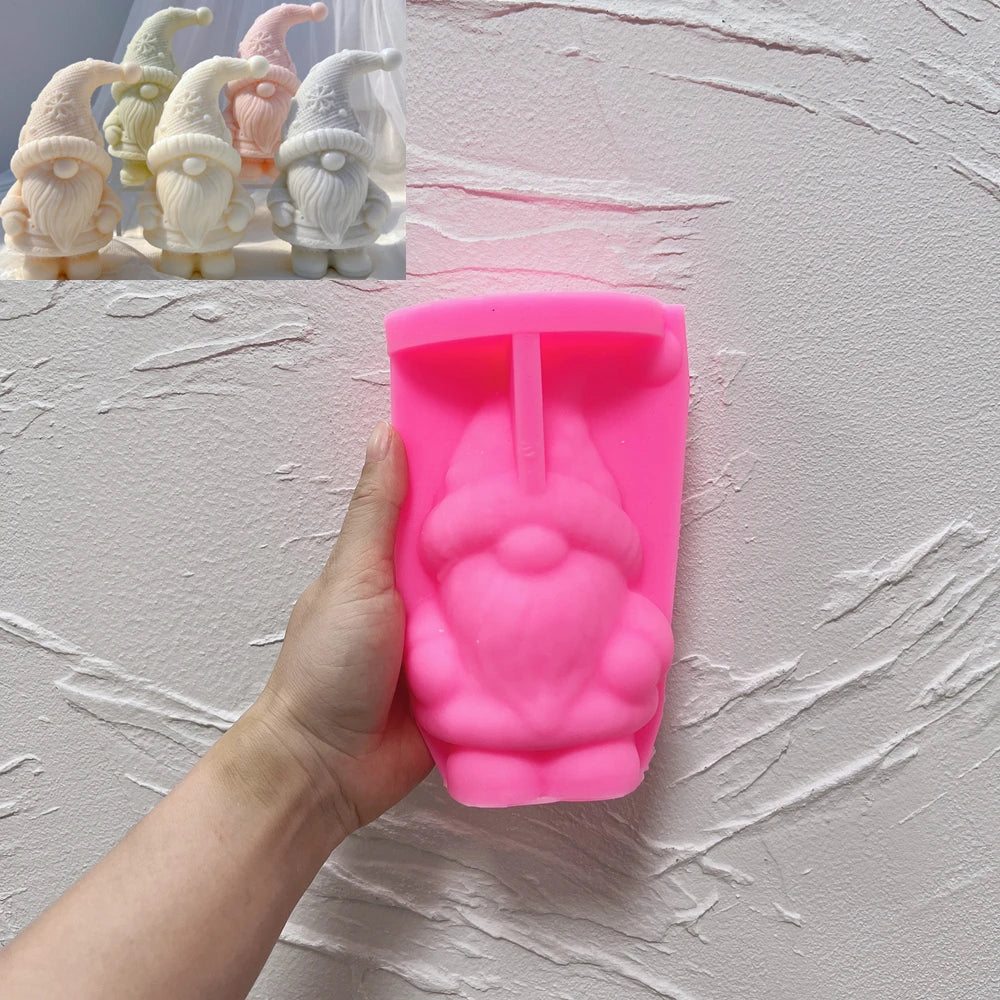 Christmas Gnome Candle Mold