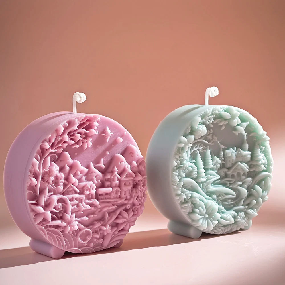 Secret Realm Christmas Forest Molds for Candle