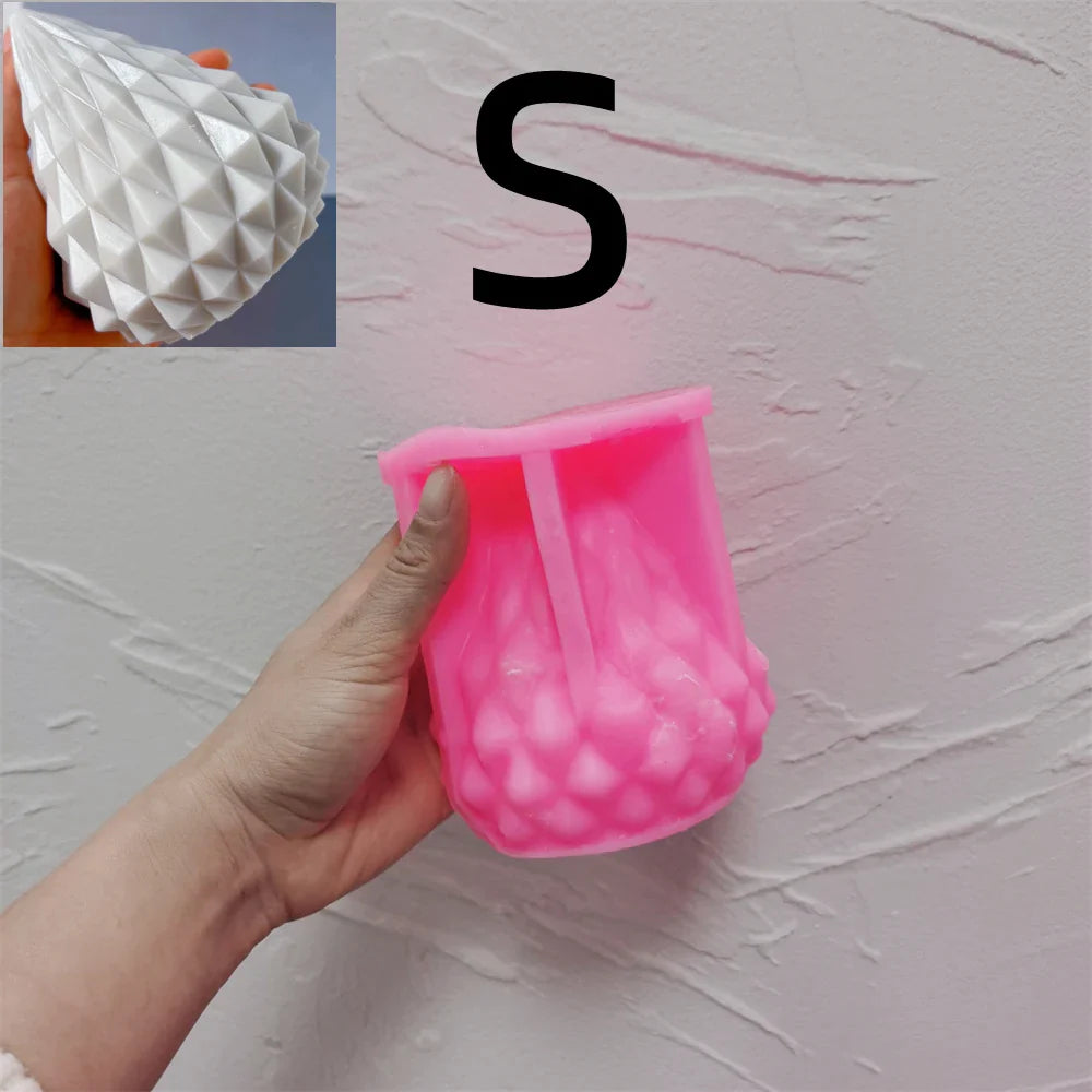 Diamond Cone Candle Mold