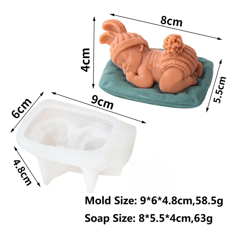 Baby Shower Candle Molds