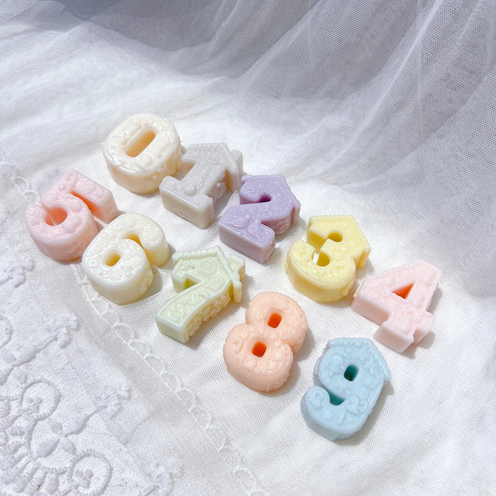 Gingerbread Alphabet & Numbers Silicone Mold