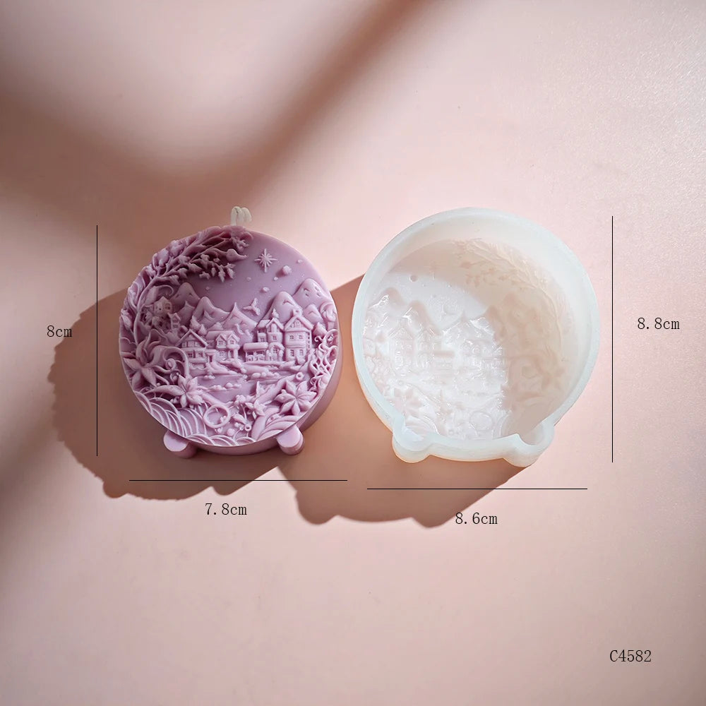 Secret Realm Christmas Forest Molds for Candle