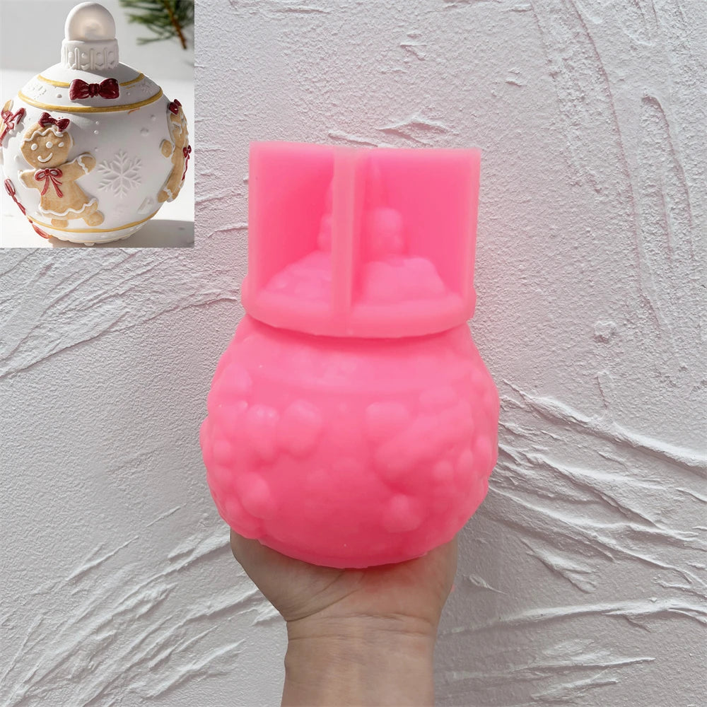silicone jar mold with removable lid