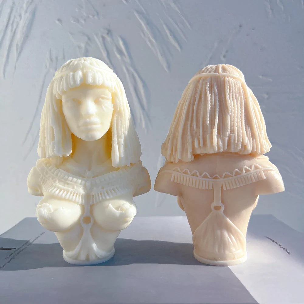Egyptian Queen Cleopatra Candle Molds