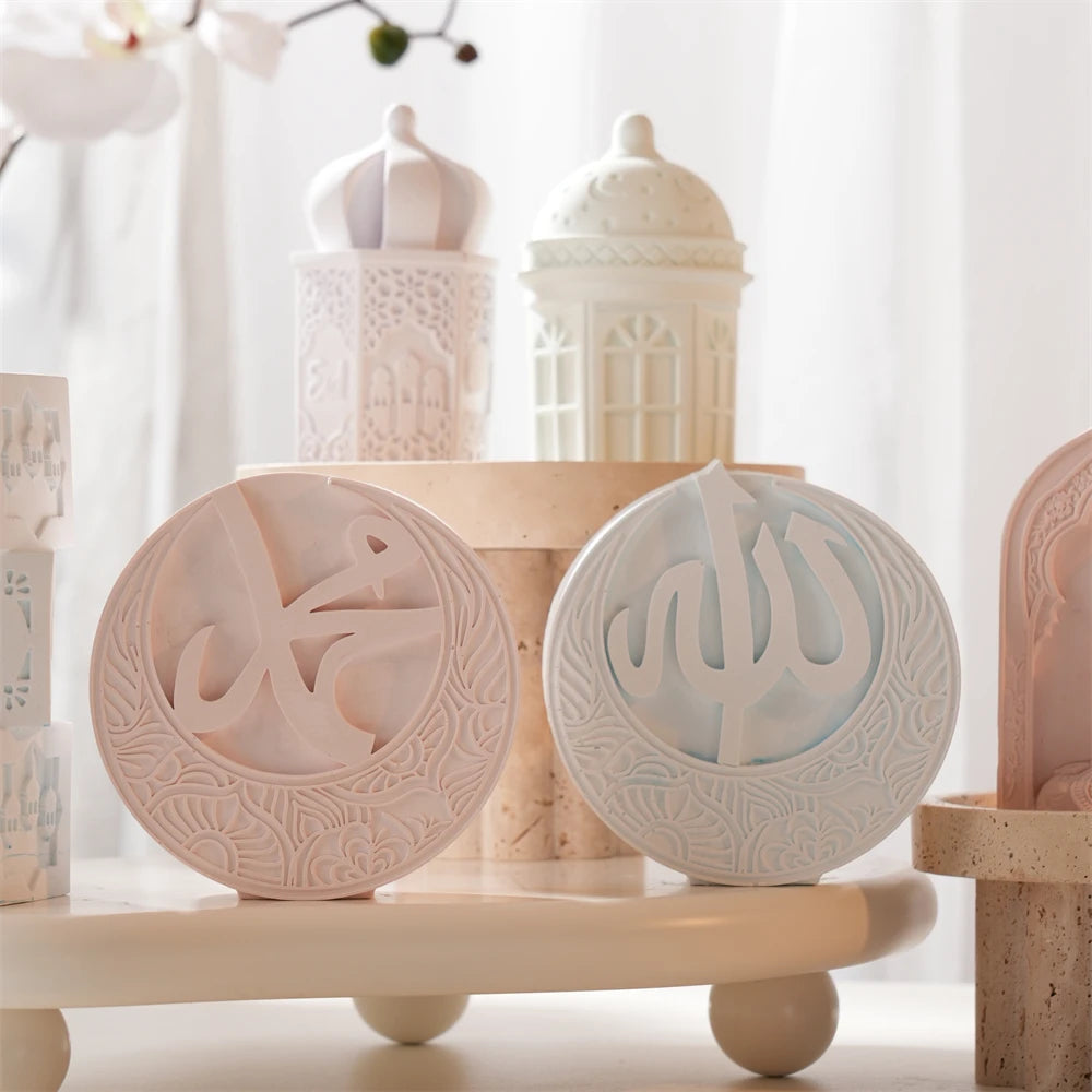 Islamic Ramadan Decor Silicone Candle Mold