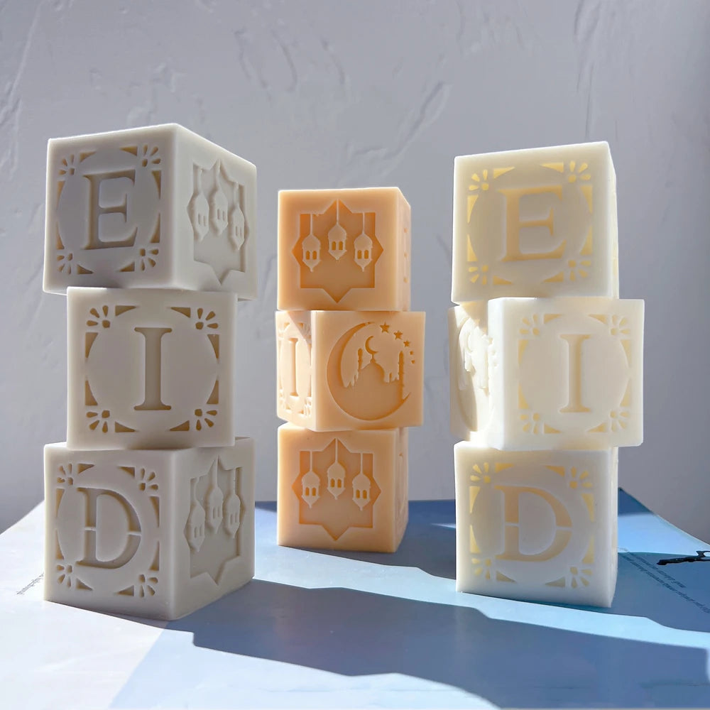 Ramadan Eid Mubarak Decorations Candle Mold