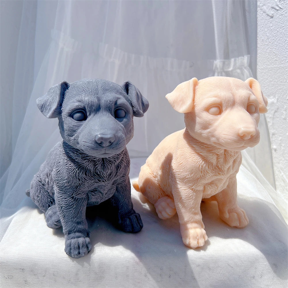 Retriever Dog Candle Mold