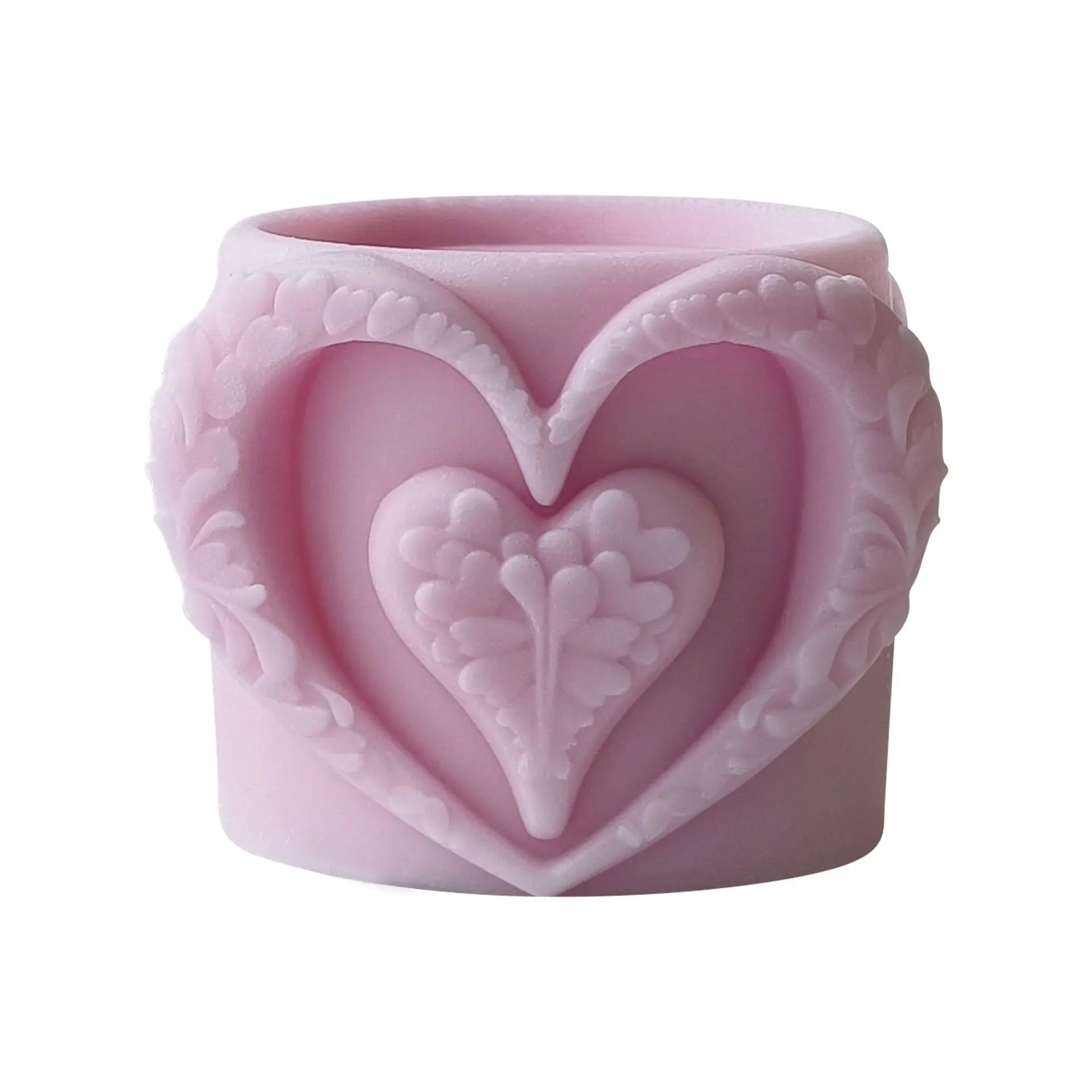 Heart Cup Silicone Candle Mold