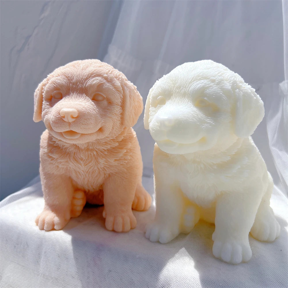 Bernese Mountain Dog Silicone Candle Mold