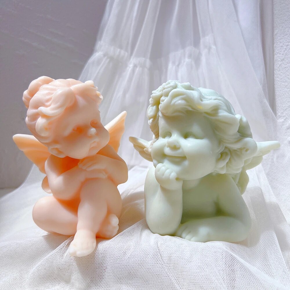 Lady Sculpture Pixie Candle Mold