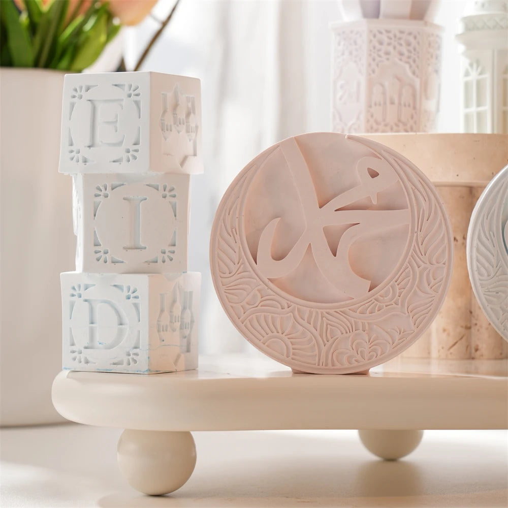 Islamic Ramadan Decor Silicone Candle Mold