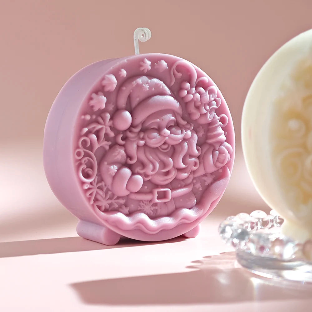 Christmas Santa DIY Candle Mold