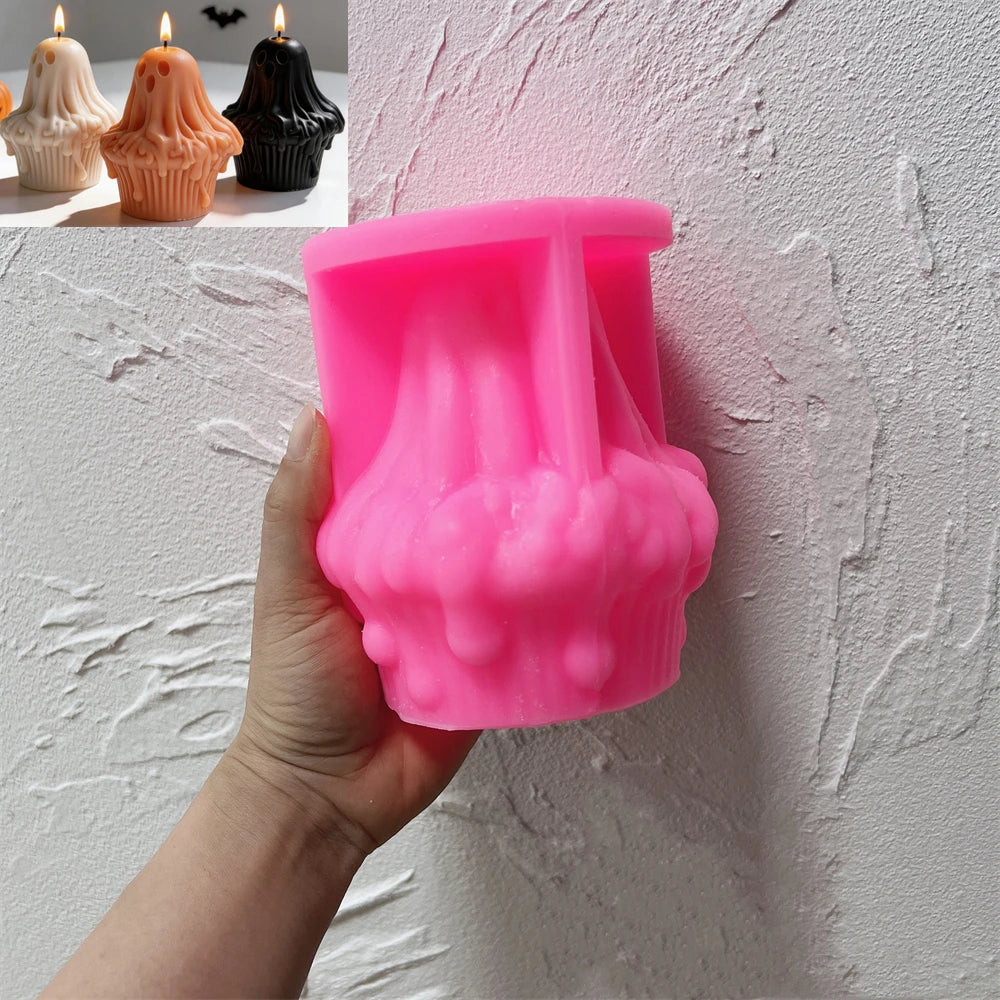 Ghost Figurine Candle Mold β Spooky DIY Halloween Fun