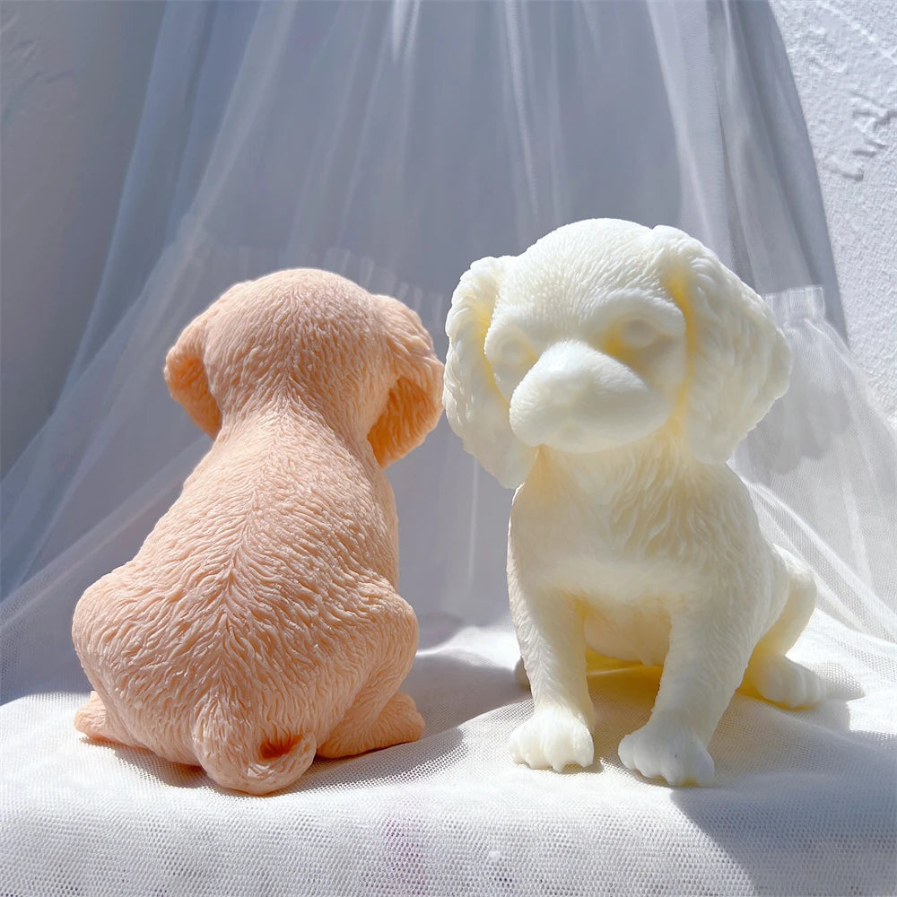 Cavalier King Charles Spaniel Dog Candle Mold