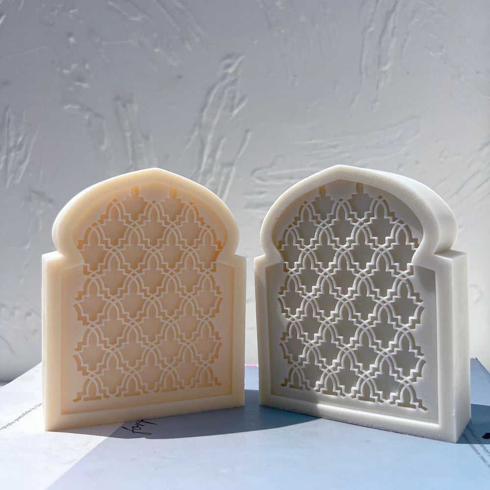 Middle Eastern Arch Design Candle Mold