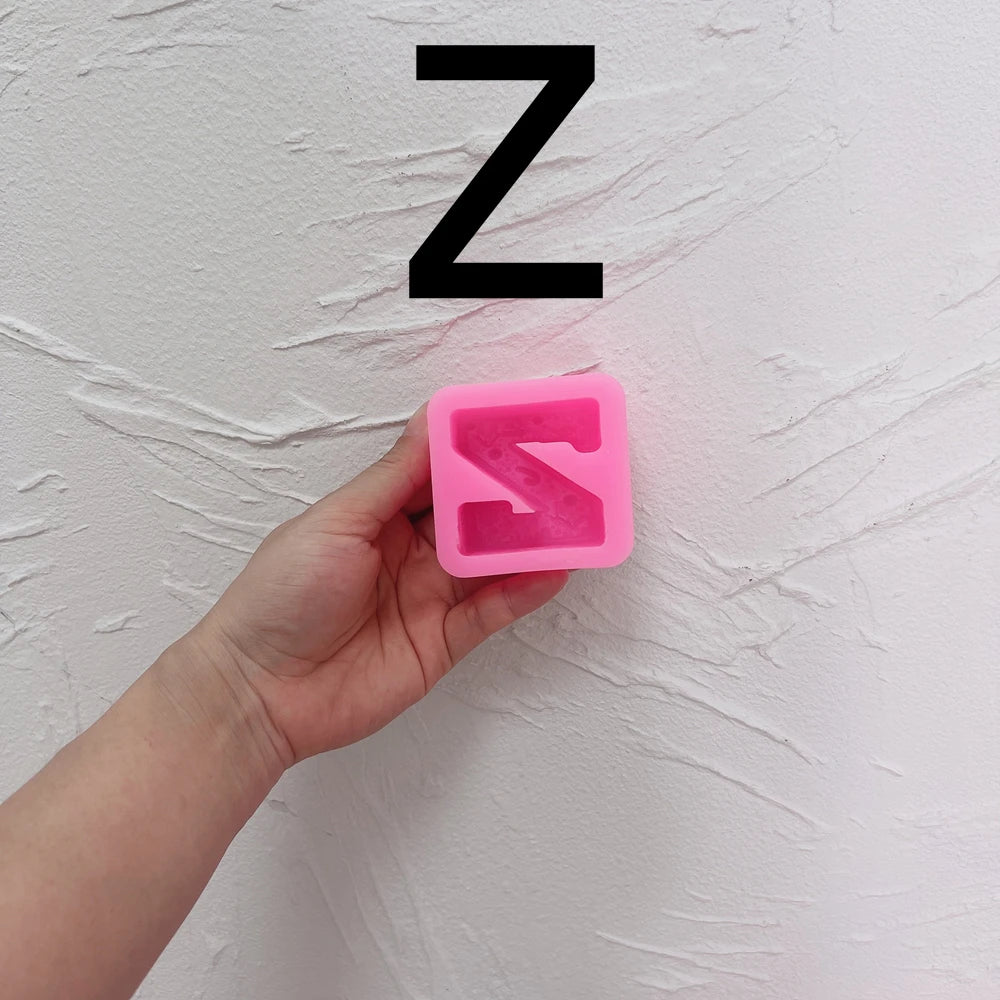 Gingerbread Alphabet & Numbers Silicone Mold