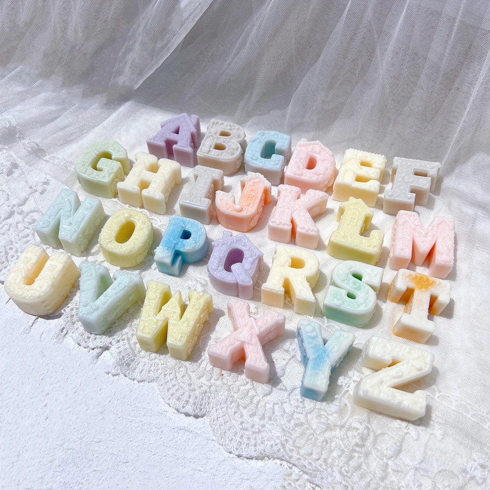 Gingerbread Alphabet & Numbers Silicone Mold