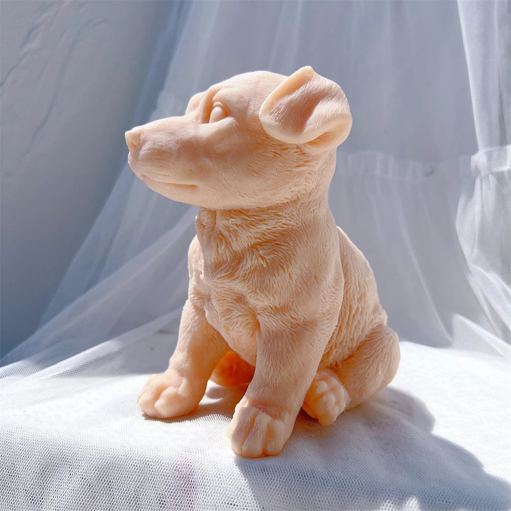 Retriever Dog Candle Mold