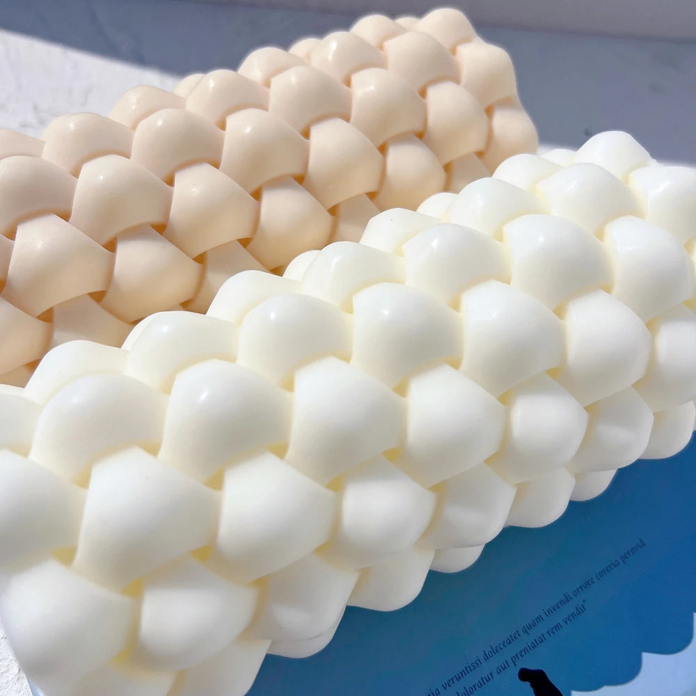 Aesthetic Bubble Pillar Candle Mold