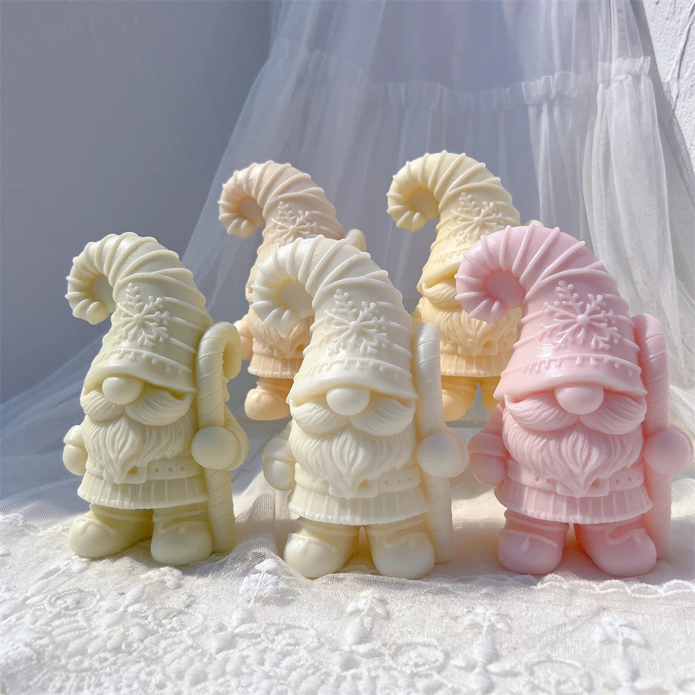 Christmas Gnome Candle Mold