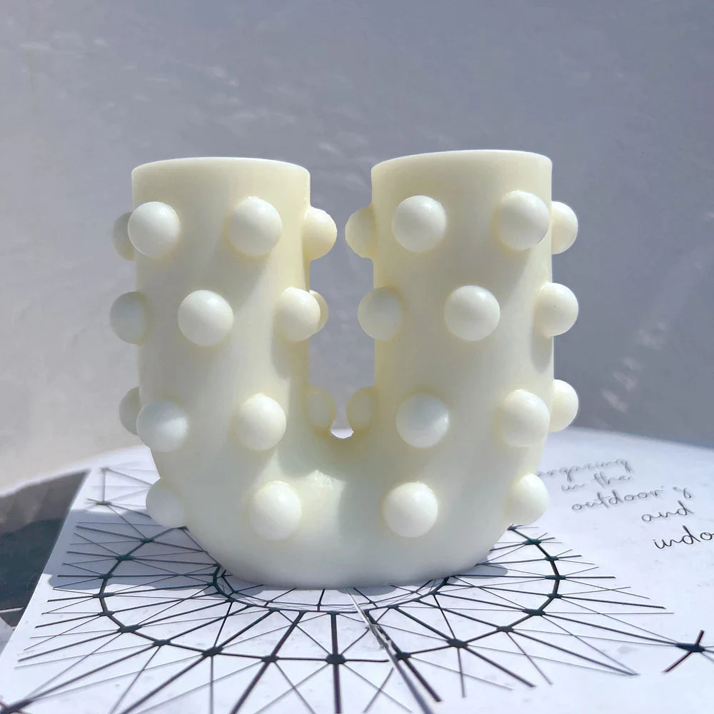 Geometric Shapes Candle Molds