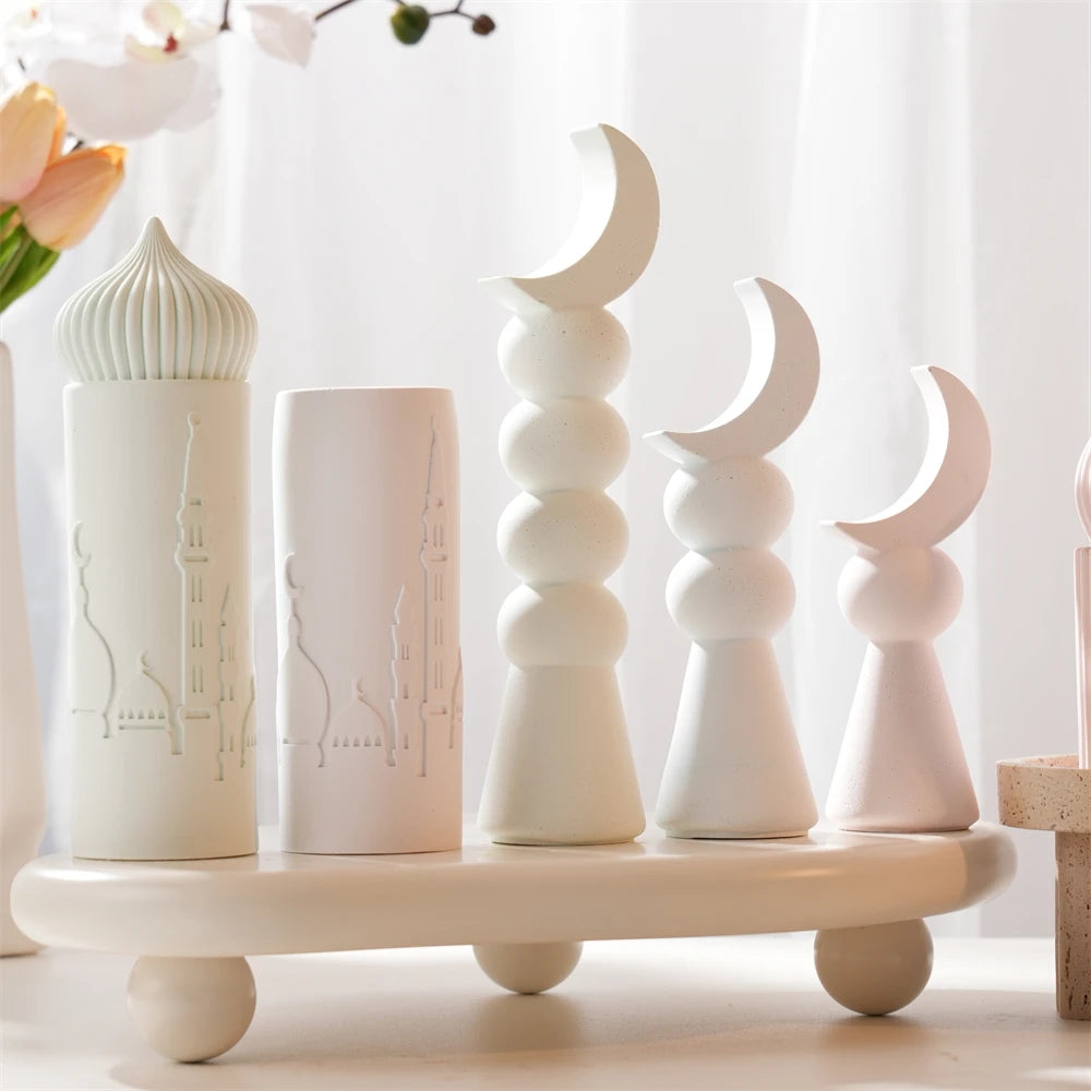 Islamic Ramadan Decor Silicone Candle Mold