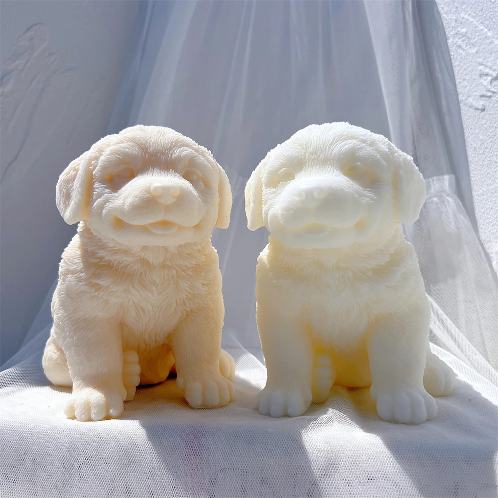 Bernese Mountain Dog Silicone Candle Mold