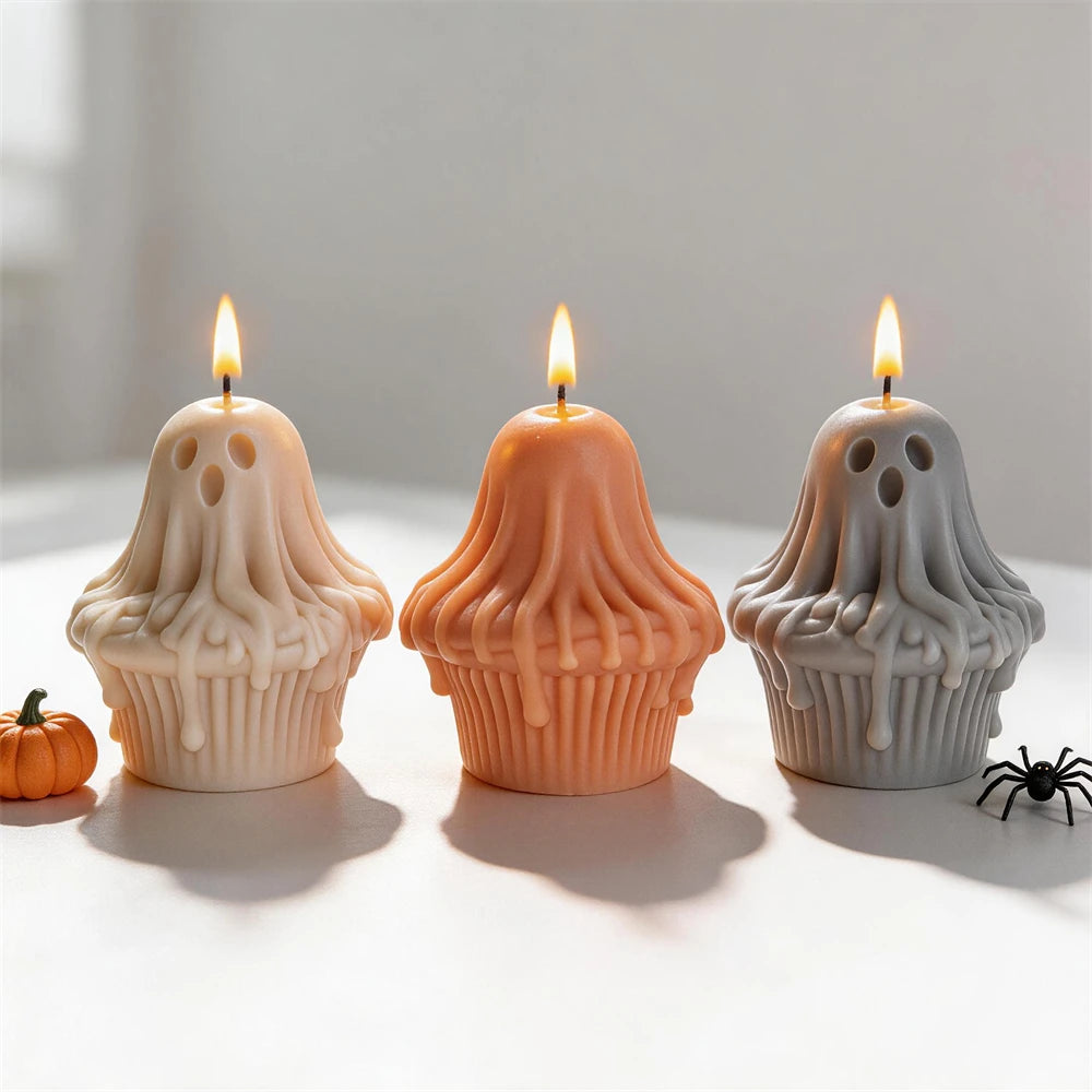 Ghost Figurine Candle Mold β Spooky DIY Halloween Fun