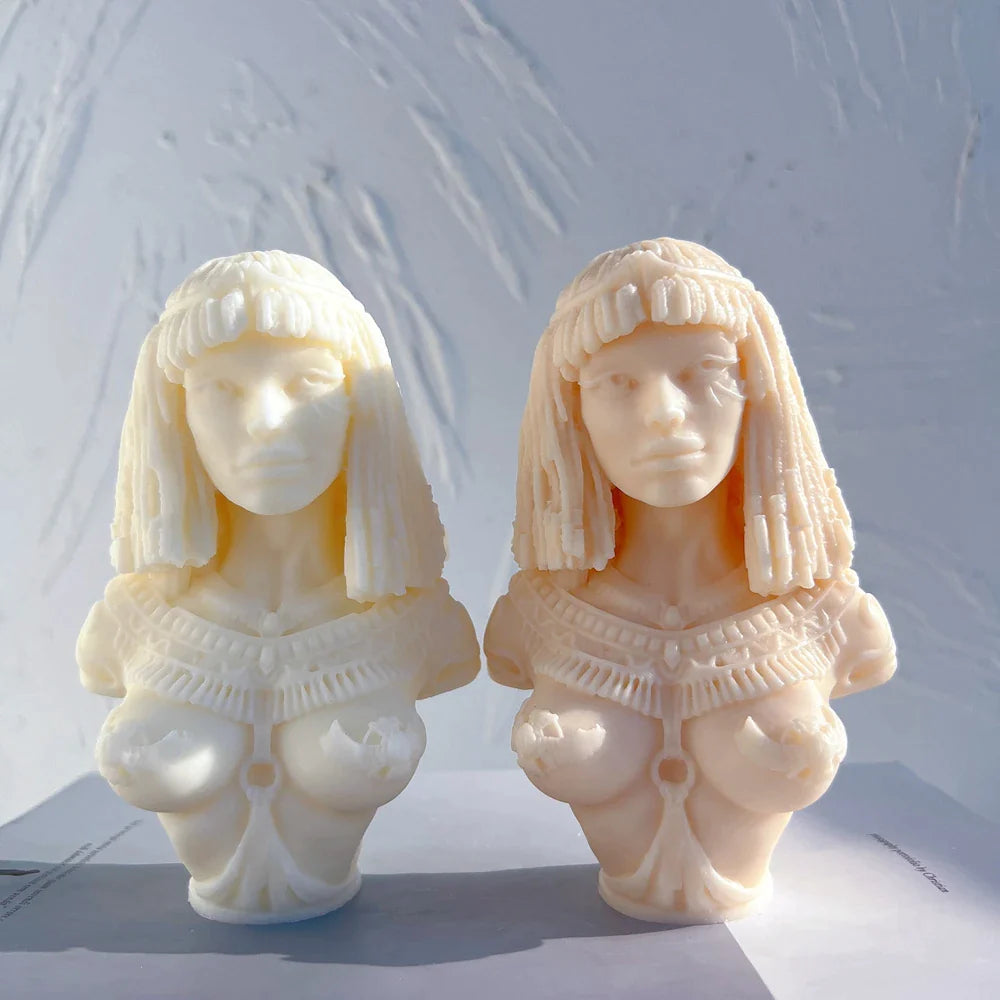 Egyptian Queen Cleopatra Candle Molds