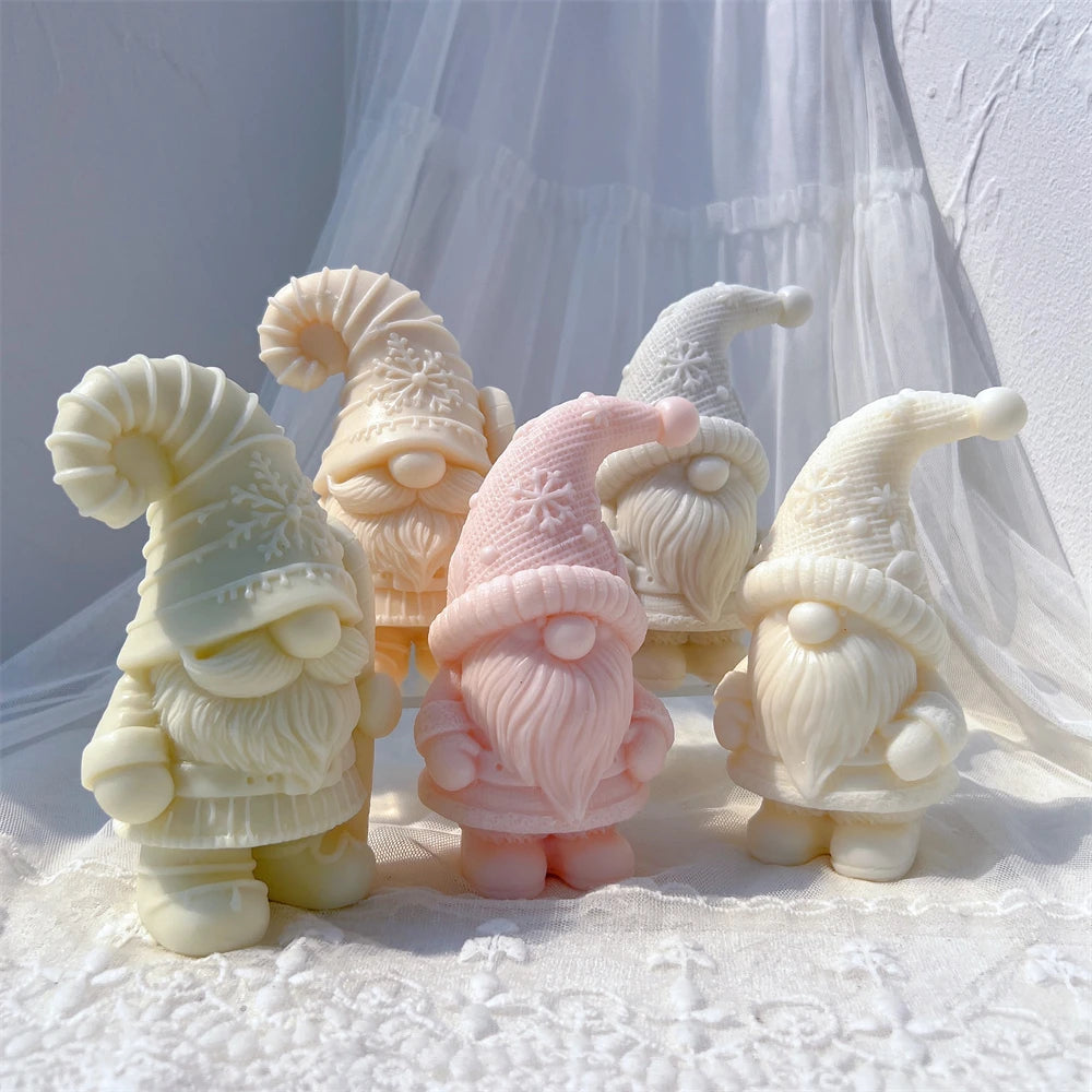 Christmas Gnome Candle Mold