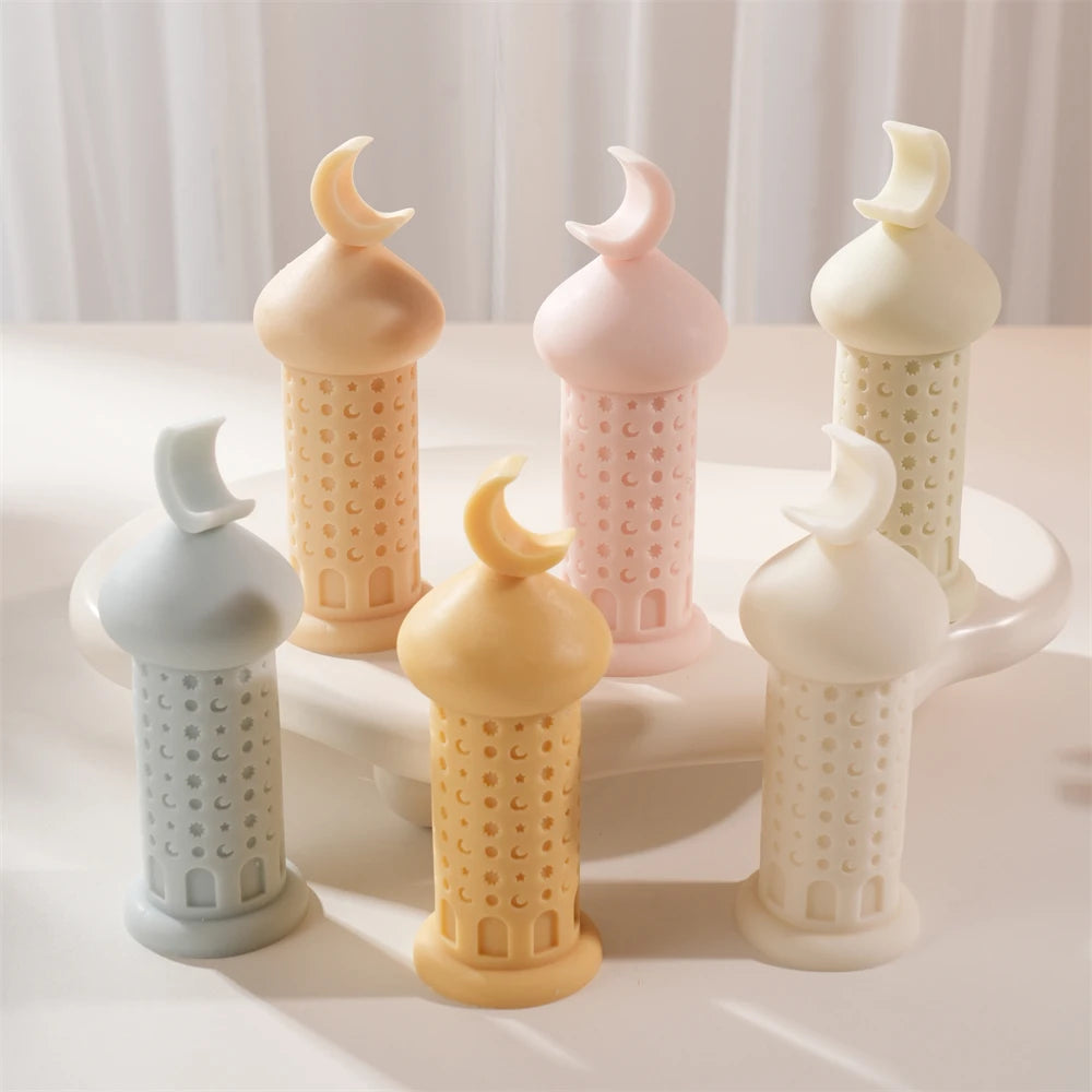 Star Moon Silicone Candle Mold