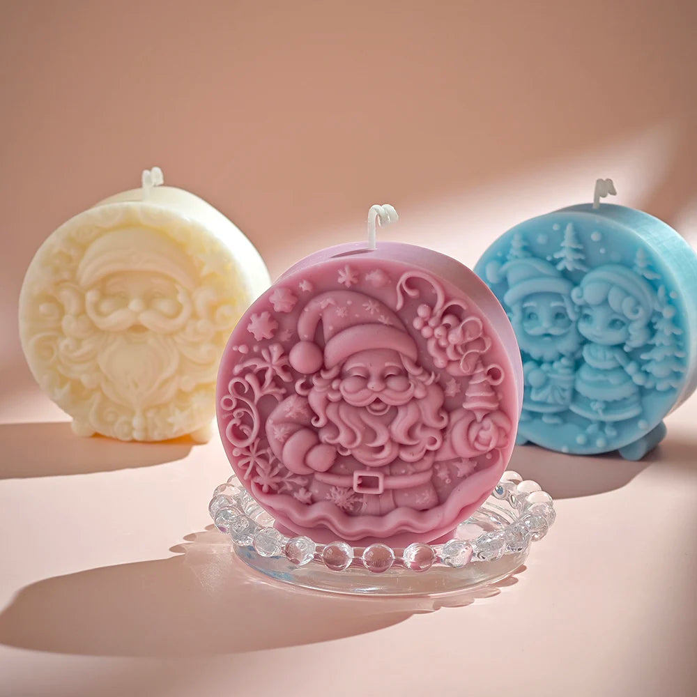 Christmas Santa DIY Candle Mold
