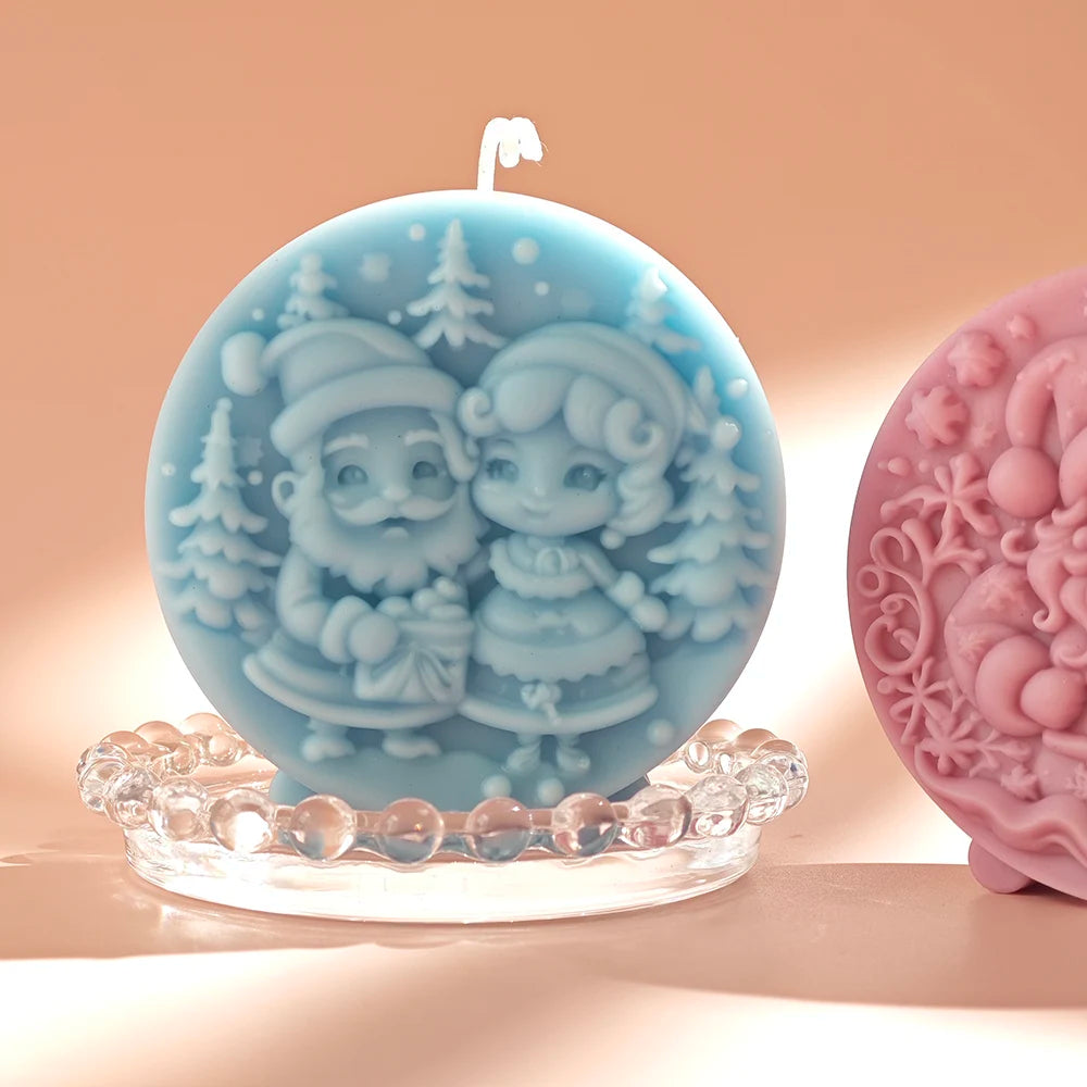 Christmas Santa DIY Candle Mold