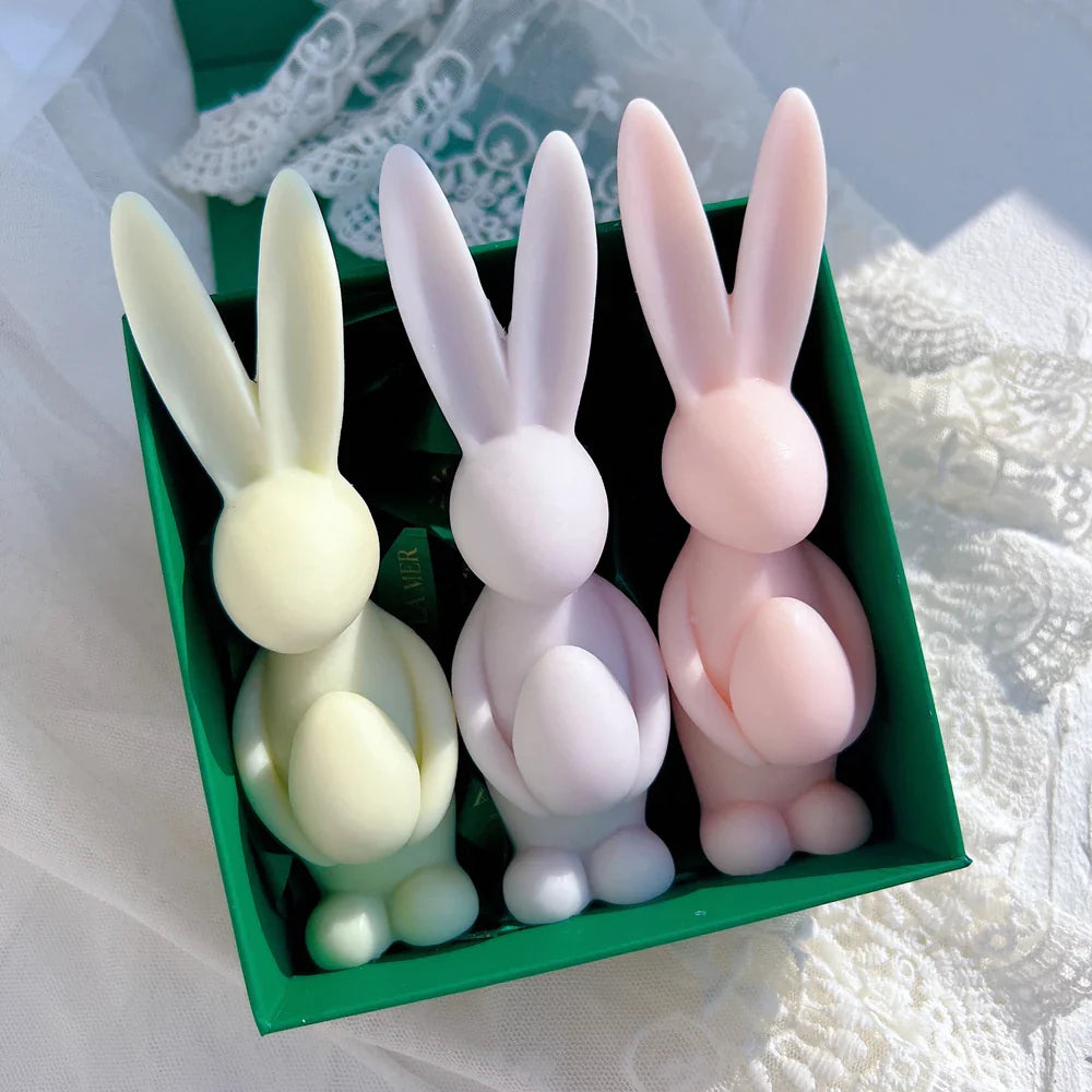 Lop Rabbit Candle Molds