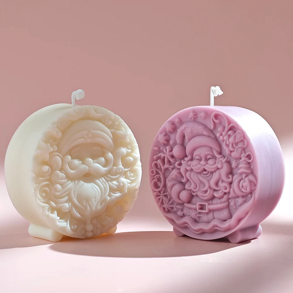 Christmas Santa DIY Candle Mold