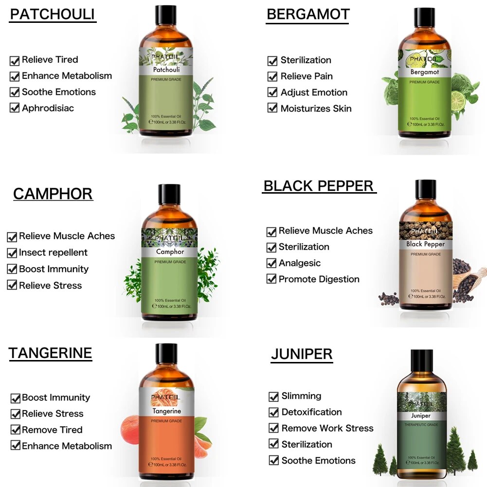 100ml Essential Oils for Candle Making DIY