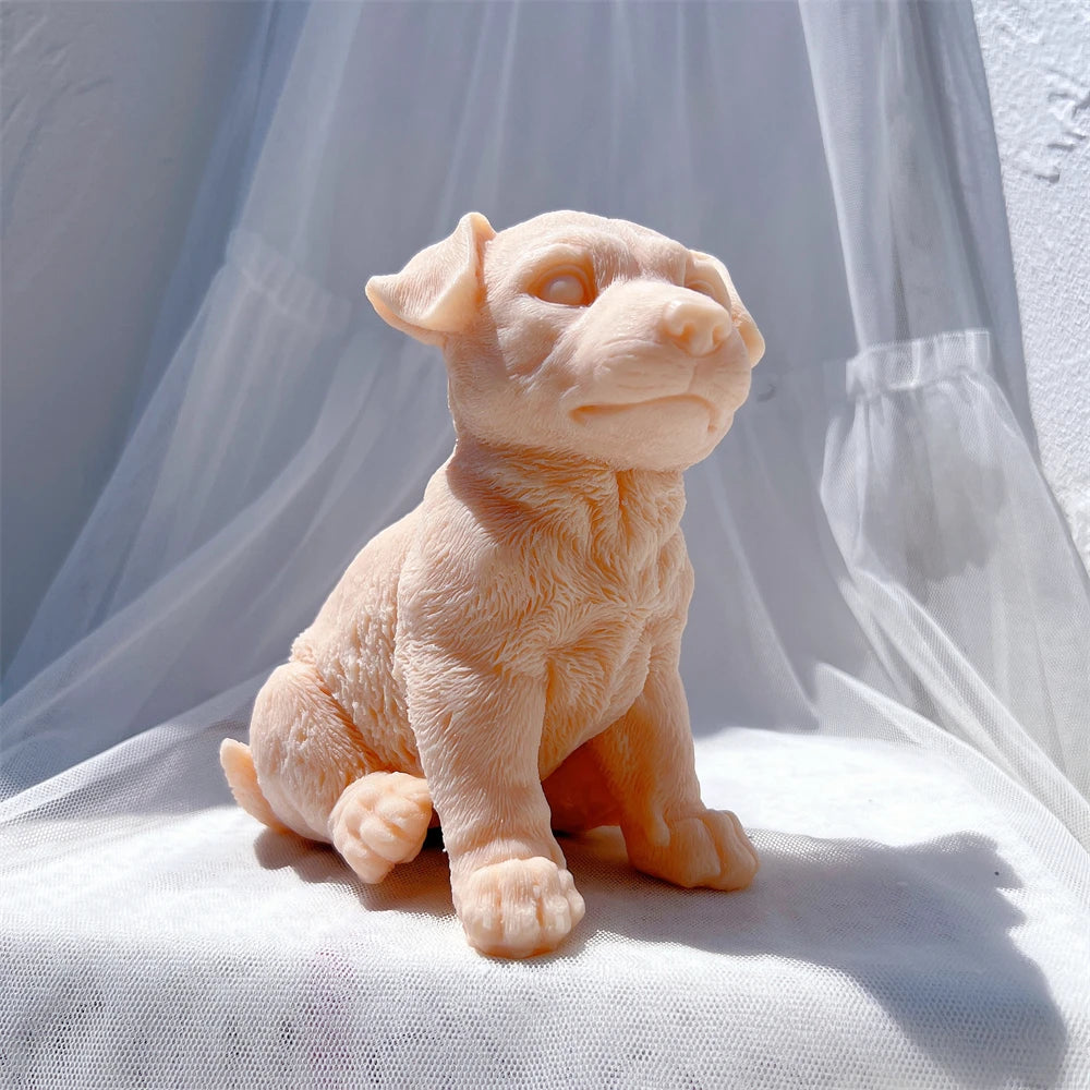 Retriever Dog Candle Mold