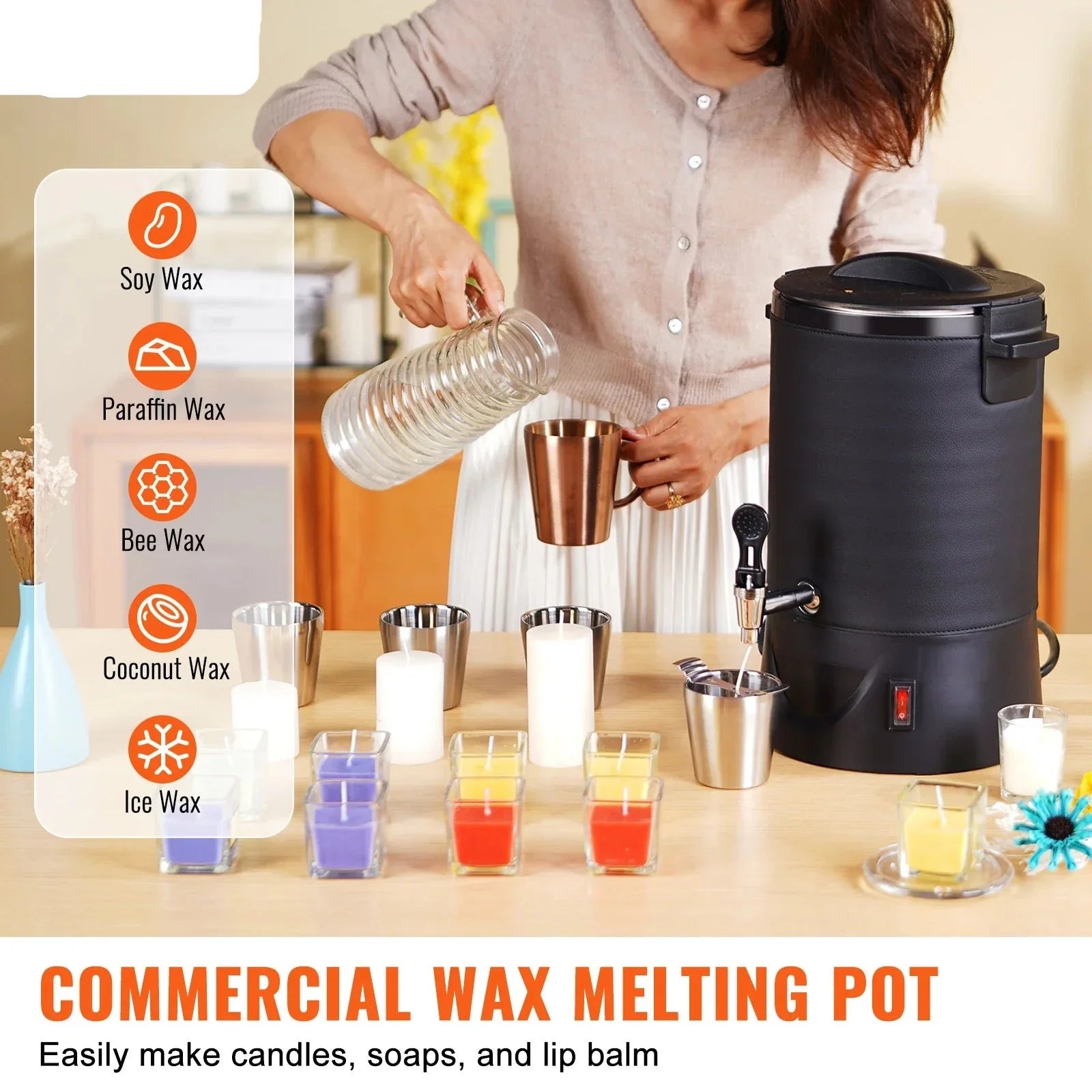 Wax Melter for Candle Making