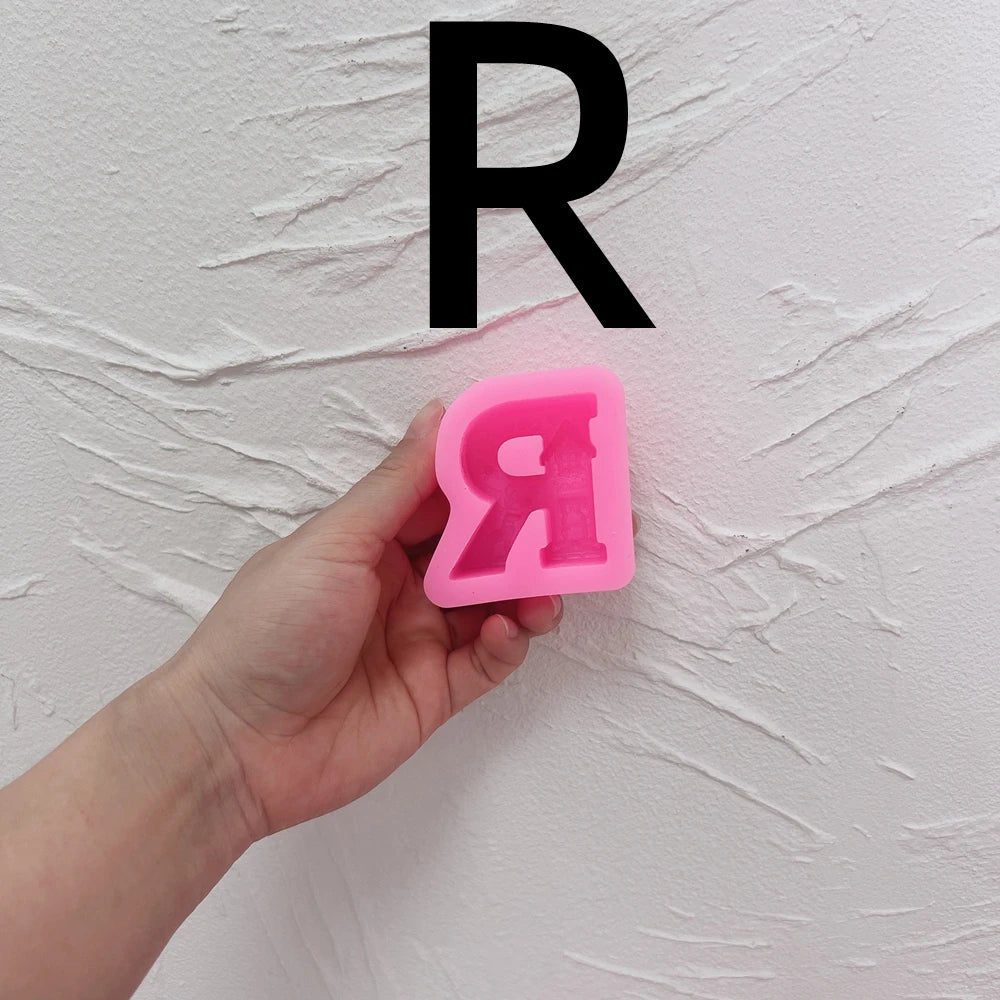 Gingerbread Alphabet & Numbers Silicone Mold