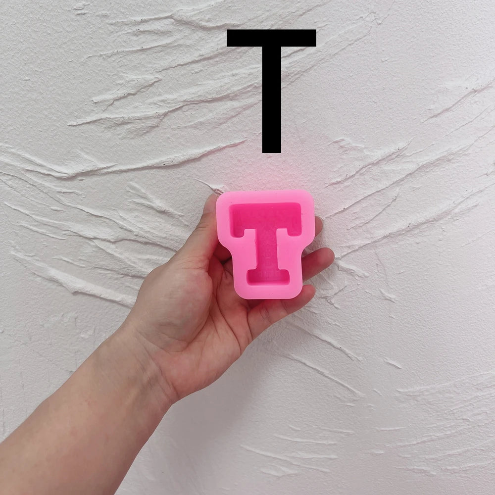 Gingerbread Alphabet & Numbers Silicone Mold