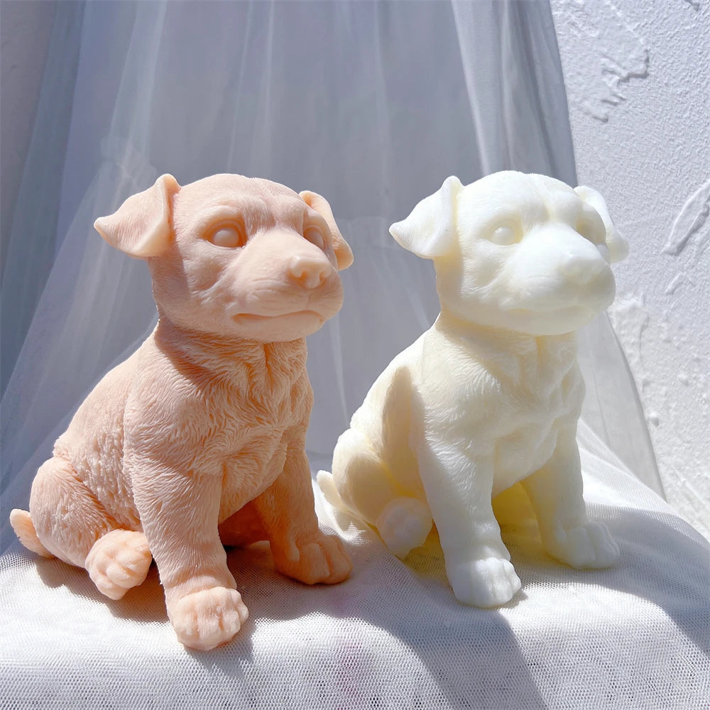 Retriever Dog Candle Mold