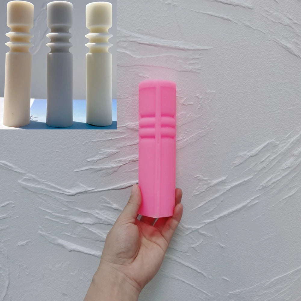 3 Shapes Taper Candle Mold