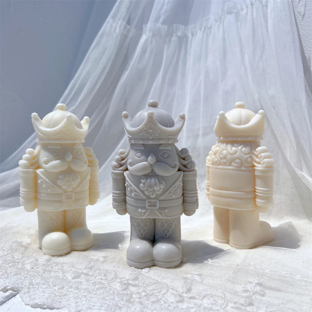 Nutcracker with Crown Silicone Mold