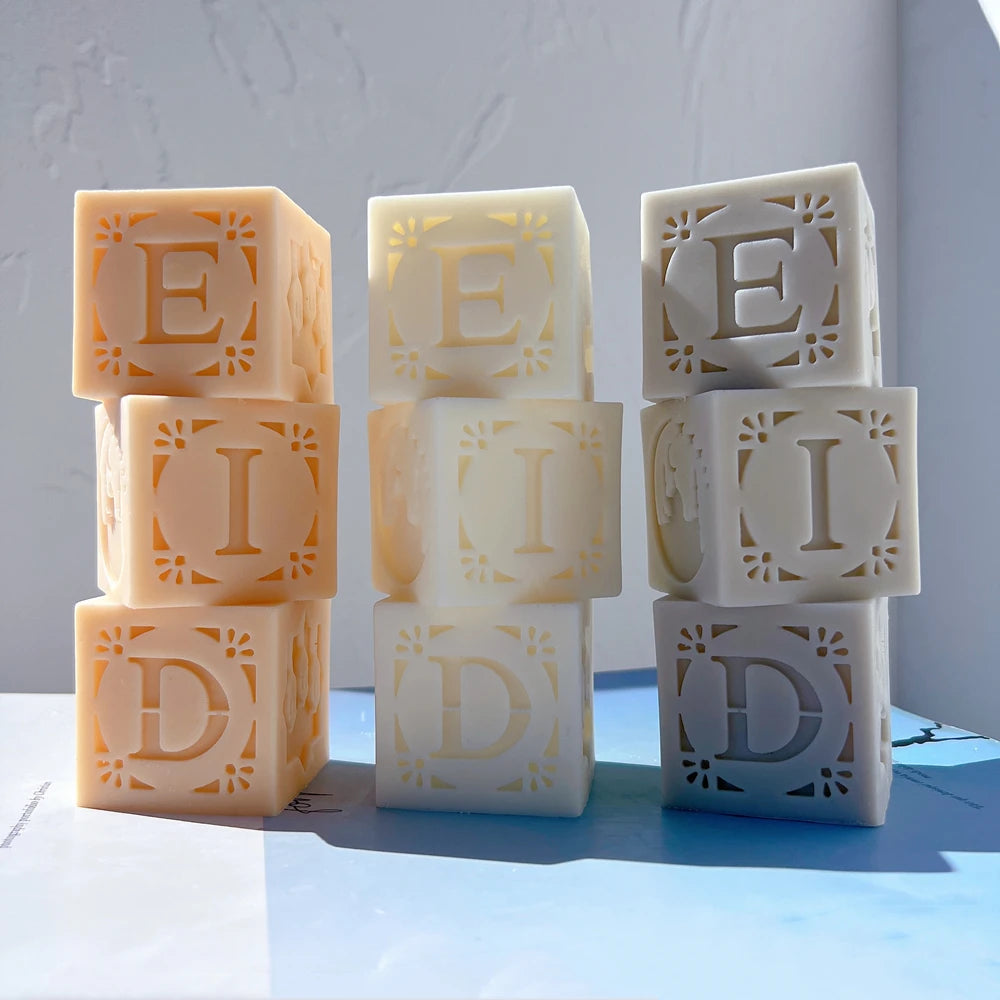 Ramadan Eid Mubarak Decorations Candle Mold