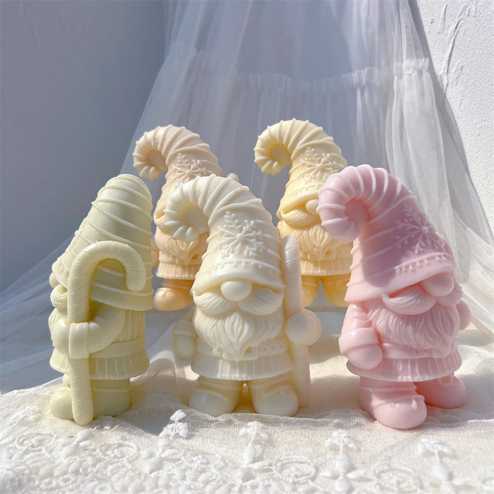 Christmas Gnome Candle Mold