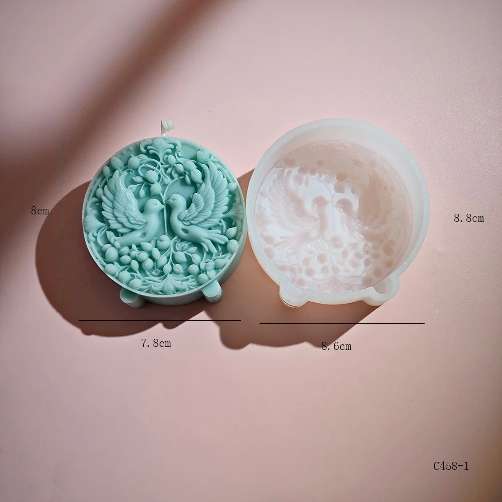 Secret Realm Christmas Forest Molds for Candle