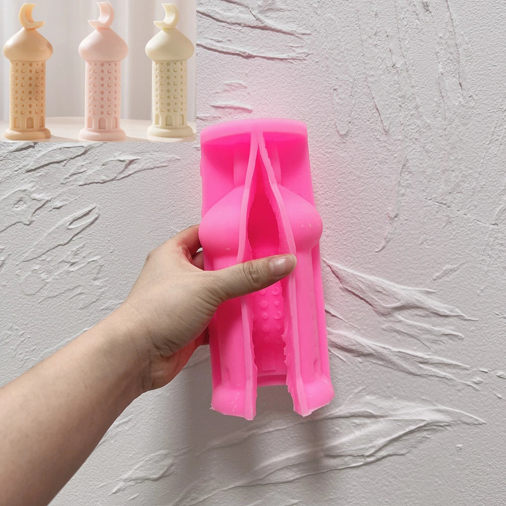 Star Moon Silicone Candle Mold