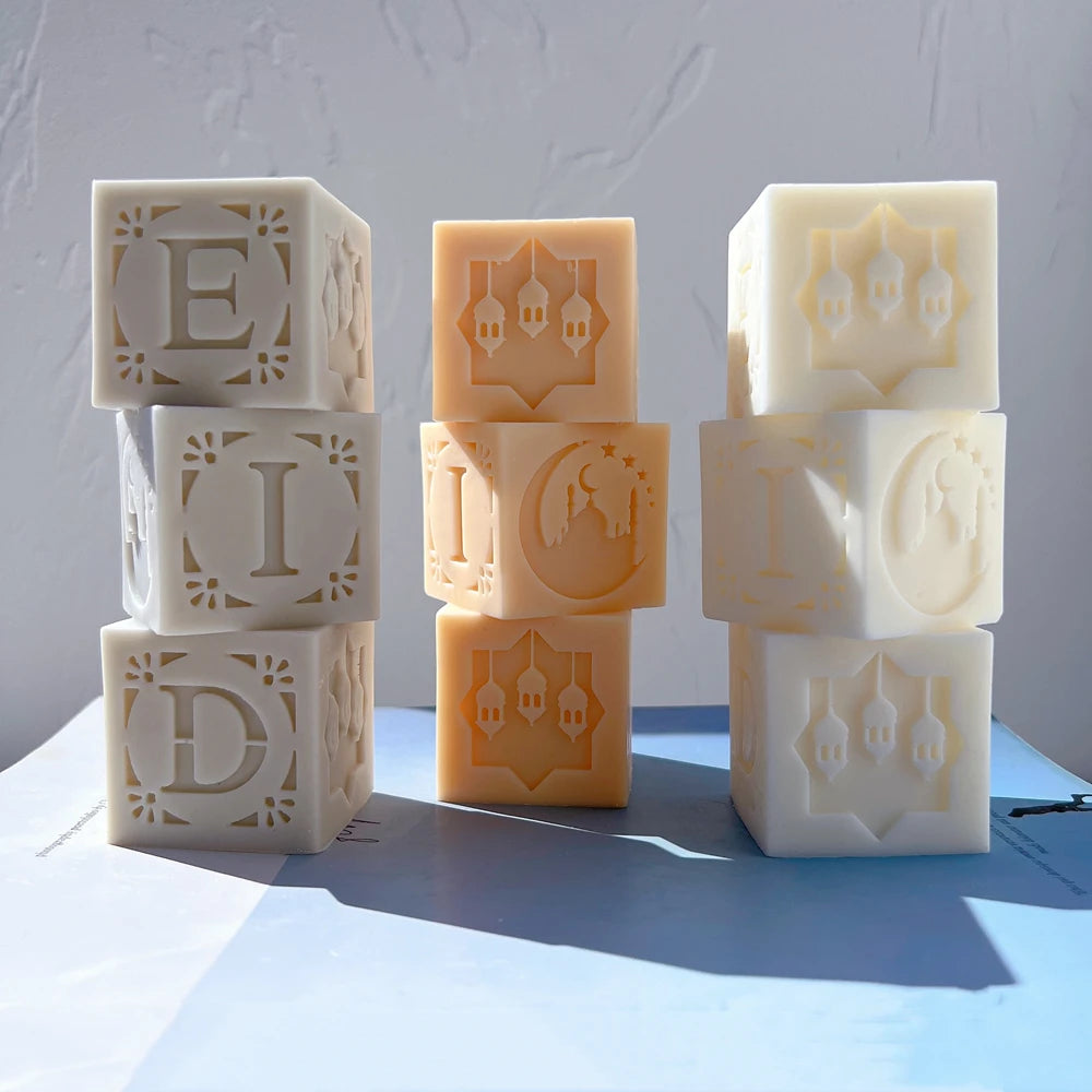 Ramadan Eid Mubarak Decorations Candle Mold