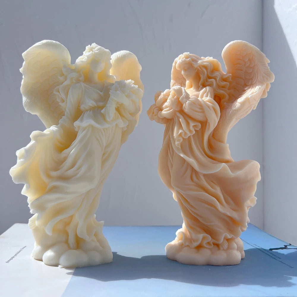 Guardian Angel & Angel of Grace Candle Mold
