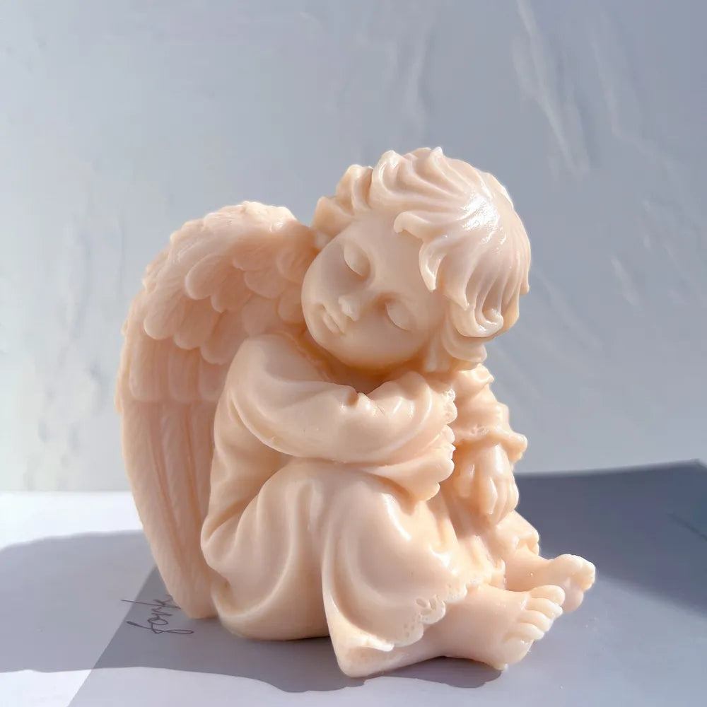 Cherub Candle Mold Silicone